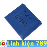 Pin Lithium pin khối nhôm 3.2V 105Ah